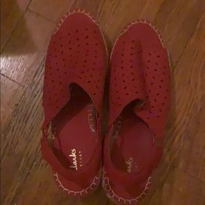 Clark’s Sandals 6 1/2 Wide